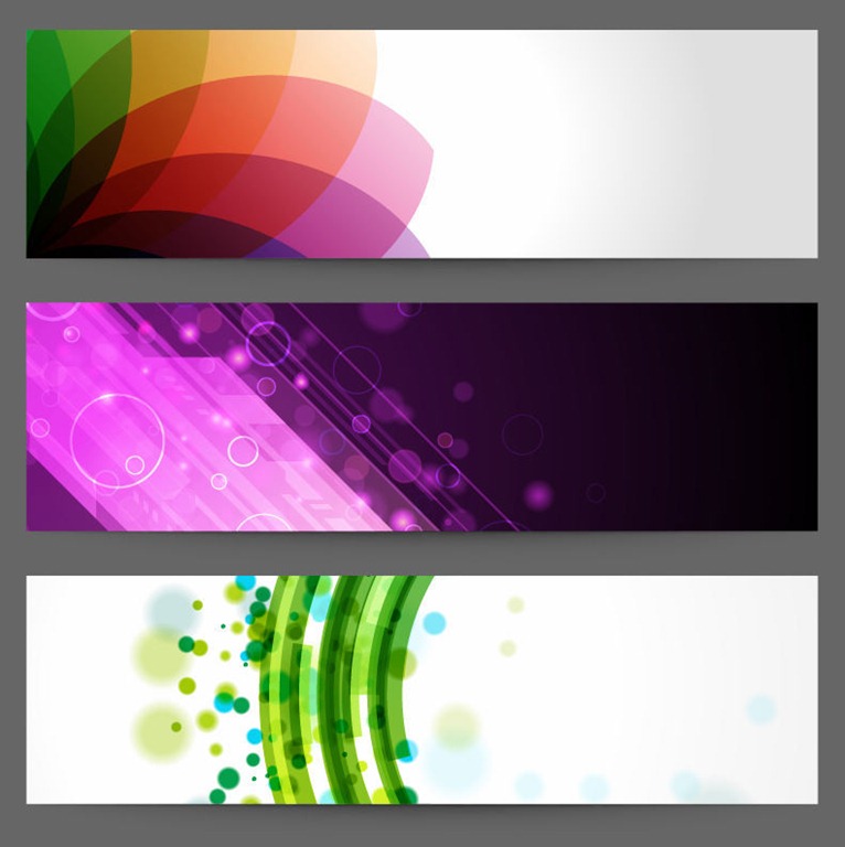 Abstract Design Banners | Free Vector Graphics | All Free Web Resources for  Designer - Web Design Hot!