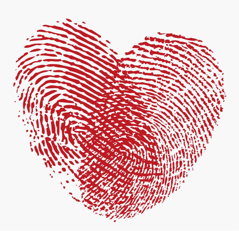 Fingerprint Heart 5