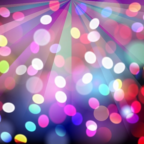 Abstract Light Bokeh Background